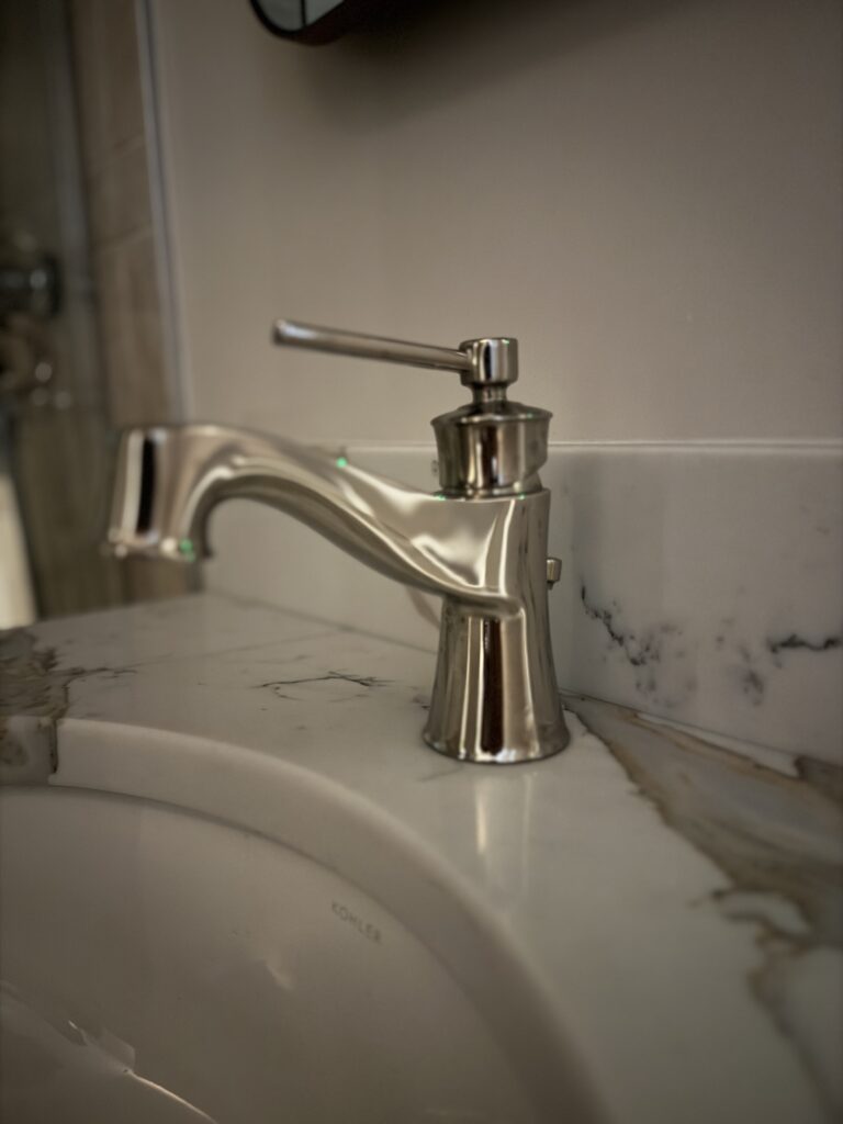 nickel faucet finishes add a sophisticated touch